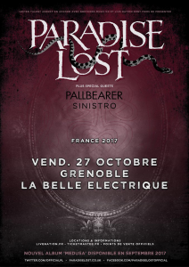 Paradise Lost @ La Belle Electrique - Grenoble, France [27/10/2017]