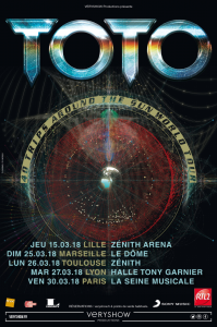 Toto @ La Seine Musicale - Paris, France [30/03/2018]