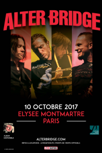 Alter Bridge @ L'Elysée Montmartre - Paris, France [10/10/2017]