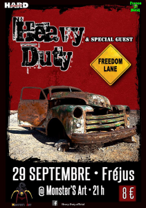 Heavy Duty @ Le Monster's Art - Fréjus, France [29/09/2017]