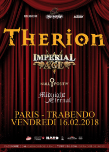 Therion @ Le Trabendo - Paris, France [16/02/2018]