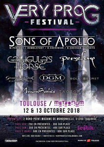 Very Prog' Festival @ Le Metronum - Toulouse, France [13/10/2018]