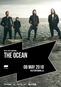 The Ocean @ Kulturfabrik - Esch-sur-Alzette, Luxembourg [08/05/2018]