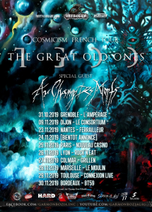 The Great Old Ones @ L'Ampérage - Grenoble, France [31/10/2019]