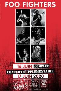 Foo Fighters @ Les Arènes - Nîmes, France [17/06/2020]