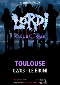 Lordi @ Le Bikini - Toulouse, France [02/03/2020]