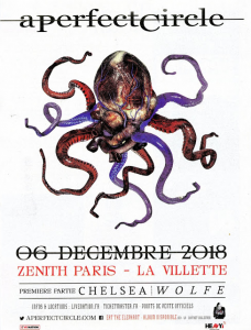 A Perfect Circle @ Le Zénith - Paris, France [06/12/2018]