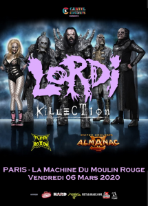 Lordi @ La Machine du Moulin-Rouge - Paris, France [06/03/2020]