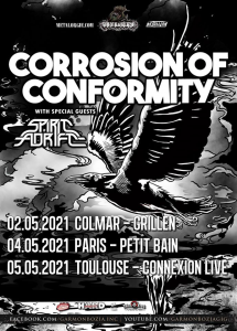Corrosion Of Conformity @ Le Connexion Live - Toulouse, France [05/05/2021]