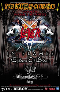 Slayer @ Accor Arena (ex-AccorHotels Arena, ex-Palais Omnisports Paris Bercy) - Paris, France [07/11/2006]