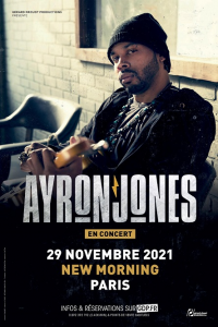 Ayron Jones @ New Morning - Paris, France [29/11/2021]