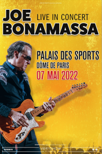 Joe Bonamassa @ Dôme de Paris - Palais des Sports - Paris, France [07/05/2022]