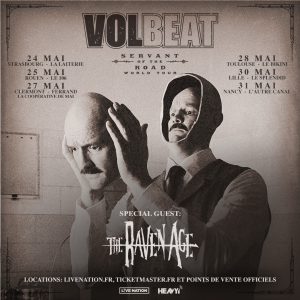 Volbeat @ Le 106 - Rouen, France [25/05/2022]
