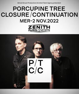 Porcupine Tree @ Le Zénith - Paris, France [02/11/2022]