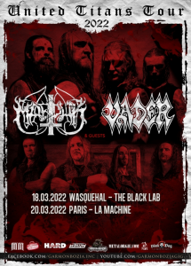 Marduk & Vader @ La Machine du Moulin-Rouge - Paris, France [20/03/2022]