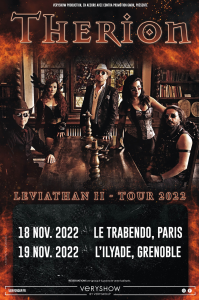 Therion @ L'Ilyade - Seyssinet, France [19/11/2022]