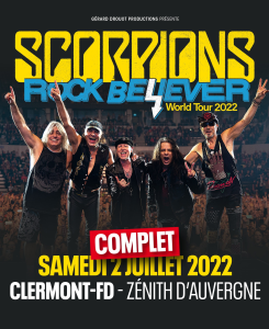 Scorpions @ Le Zénith d'Auvergne - Clermont-Ferrand, France [02/07/2022]