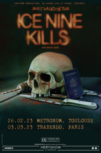 Ice Nine Kills @ Le Metronum - Toulouse, France [26/02/2023]