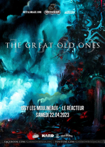 The Great Old Ones @ Le Réacteur - Issy-les-Moulineaux, France [22/04/2023]