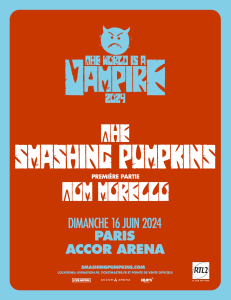 The Smashing Pumpkins @ Accor Arena (ex-AccorHotels Arena, ex-Palais Omnisports Paris Bercy) - Paris, France [16/06/2024]