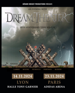 Dream Theater @ Adidas Arena - Paris, France [23/11/2024]