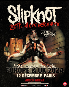 Slipknot @ Accor Arena (ex-AccorHotels Arena, ex-Palais Omnisports Paris Bercy) - Paris, France [12/12/2024]