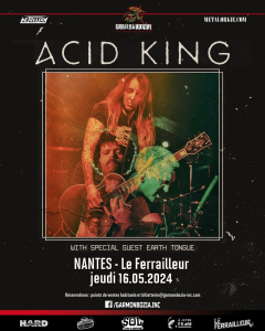 Acid King @ Le Ferrailleur - Nantes, France [16/05/2024]